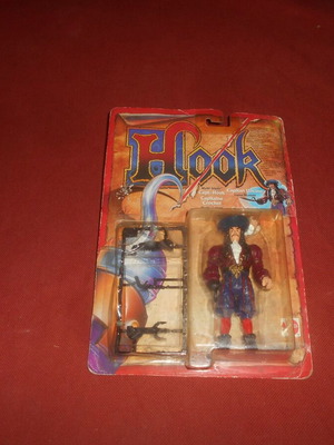 Captain Hook collectible action figure 1991 Mattel used