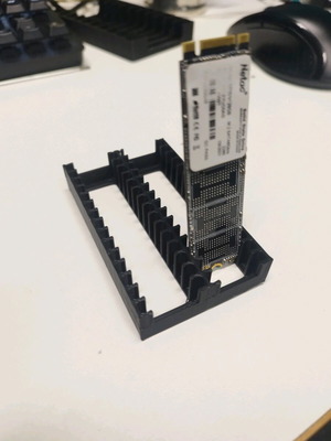 3d printed base for nvme/m2 drives made to order