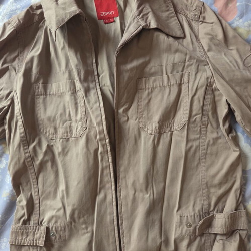 Esprit jacket, beige khaki, size M