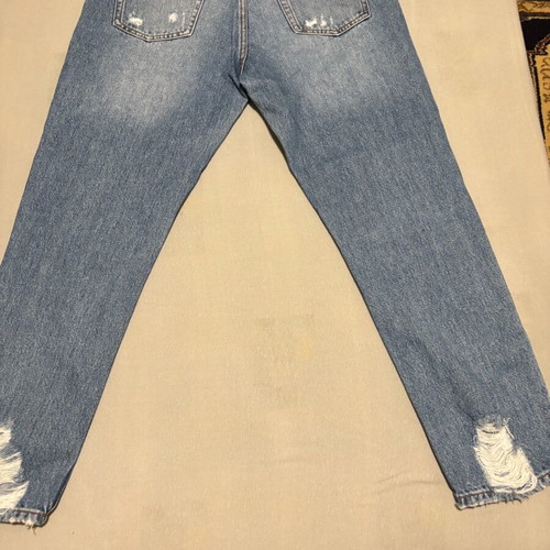 Tally Weijl mom fit jeans size 38 like new with rips blue