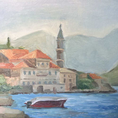 Landscape Oil Painting on Canvas Original 30x40