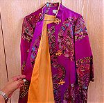  vintage purple and gold jacket