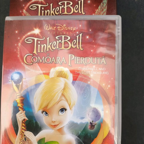 TinkerBell Disney DVD children's movie dubbed like new