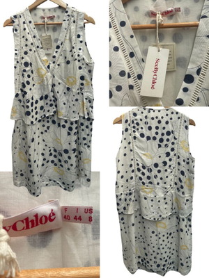 Φόρεμα See By Chloé με πουά και floral σχέδιο, μέγεθος L