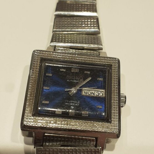 Seiko 5 Hi Beat 27mm women's watch used, vintage