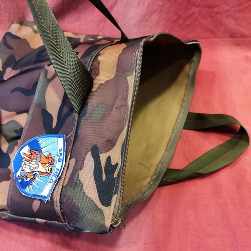 Hellenic Air Force pilot helmet transport bag, new type, 47x45 cm
