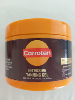 Carroten Gel for Intense Tanning 150ml new