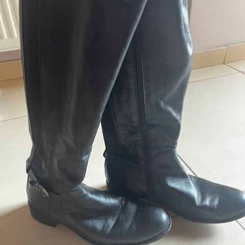 Boxer boots, black, size 39