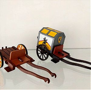 Playmobil - Άμαξα μεταφοράς θησαυρού + κάρο