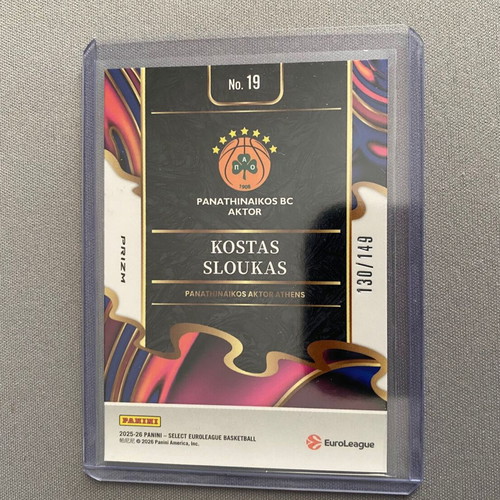 Panathinaikos 2025-26 Panini Euroleague card lot (13 cards)
