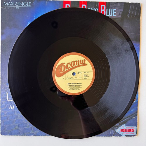 Bad Boys Blue Love In My Car 12" Maxi Single used, pop
