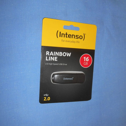 Intenso USB drive 16GB Rainbow Line 2.0 new