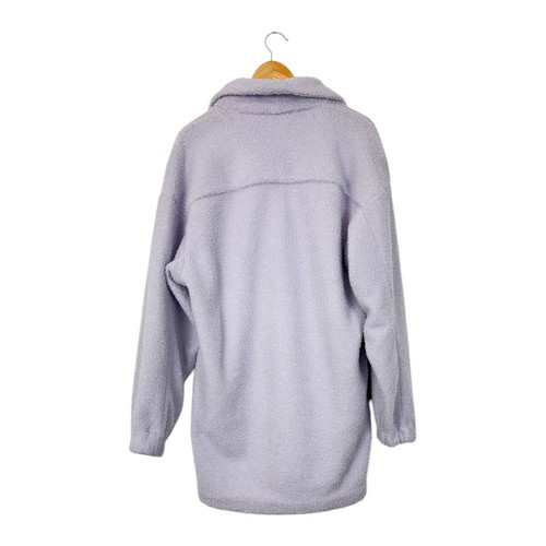 COS Teddy tunic dress used, size S, purple