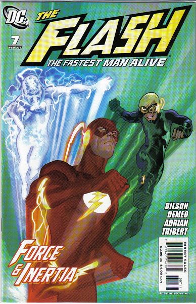  DC COMICS xenoglossa FLASH FASTEST MAN ALIVE (2006)