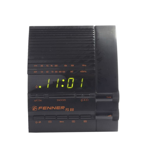 Table clock with alarm and radio new