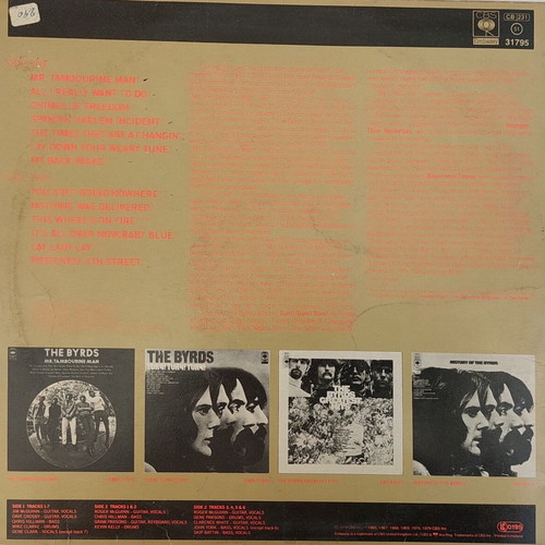 The Byrds Play Dylan LP like new, rock