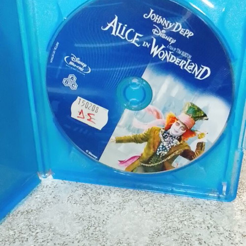 Alice in Wonderland Blu-Ray with Greek subtitles