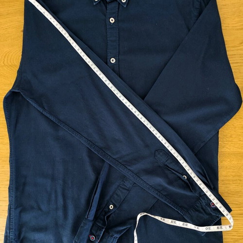 Zara men's shirt dark blue size M like new