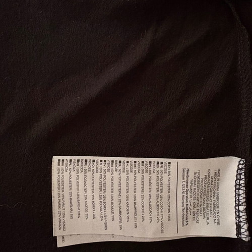 Nike Oversize shirt used, black, size S