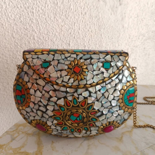 Boho handmade bag