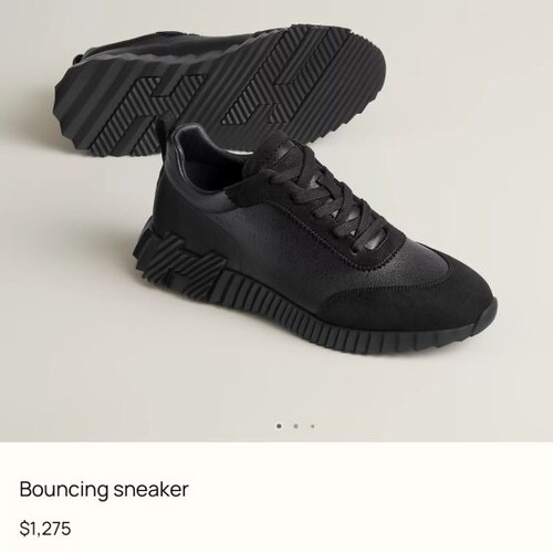 Hermès Bouncing sneakers black size 44 like new