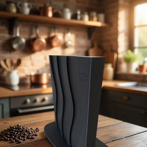 Nespresso holder new with wavy design for stylish organization