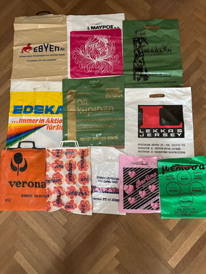 Σακούλες vintage σαν καινούργιες, πακέτο 11 τεμαχίων δεκαετίας 80-90