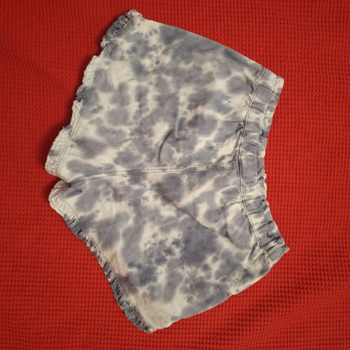 Girls' shorts Benetton like new, size 158 cm, white and blue