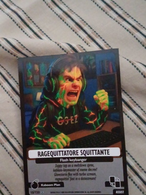 Card Italian Brainrot Cosmic Hallucination new 10/150