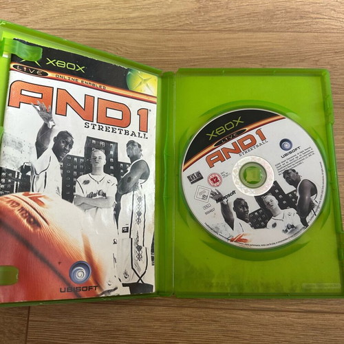 And 1 Streetball used Xbox game with manual
