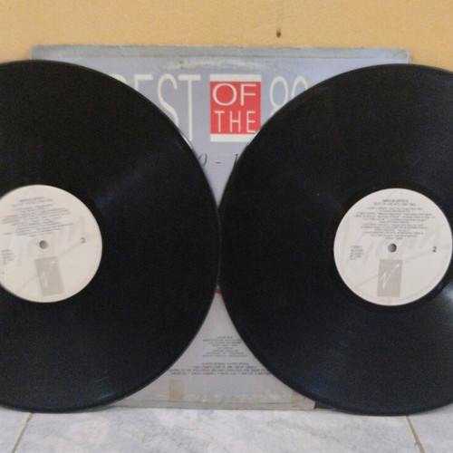 Best of the 80's vinyl double record collection used, Pop