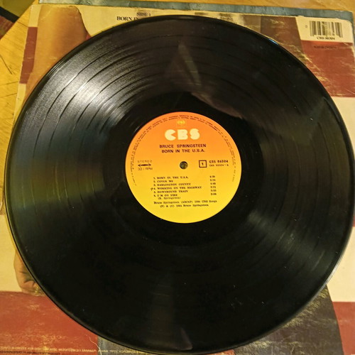 LP Bruce Springsteen Born in the USA used, rock