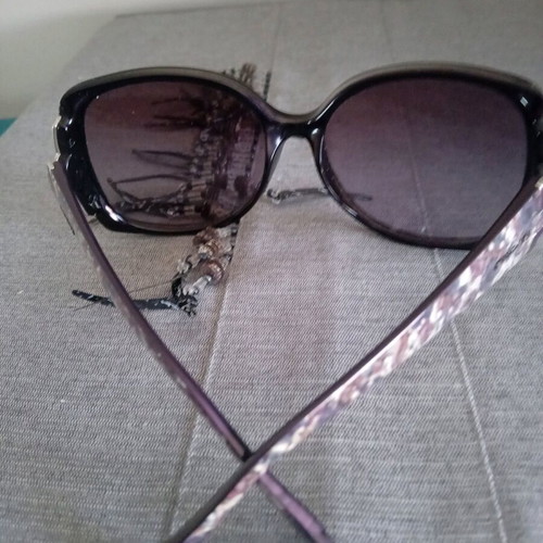 Bvlgari sunglasses used, plastic, without case, black