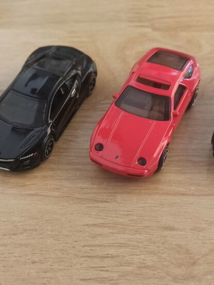 Σετ παιχνίδια αυτοκίνητα Subaru WRX STI, Acura NSX, Porsche 928S, Toyota AE86 σαν καινούργια