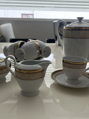 Tea set for 6 people, new
