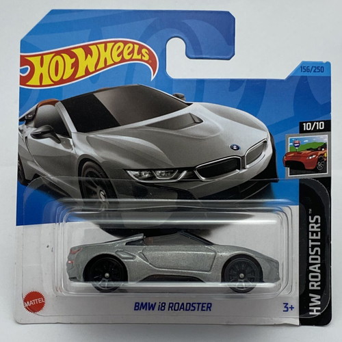 BMW i8 Roadster Hot Wheels toy car new 1:64 scale