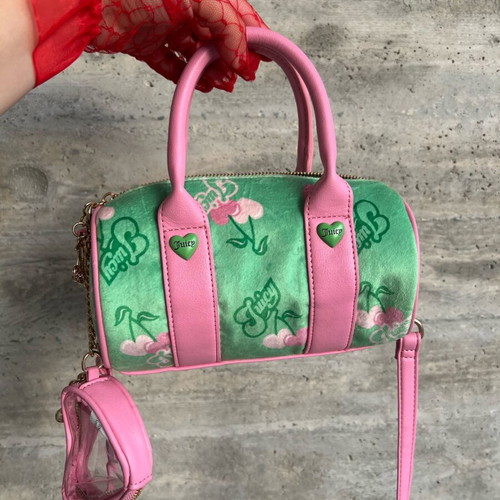 Juicy Couture Retro Barrel Gelato Bag new with tags and mini charm