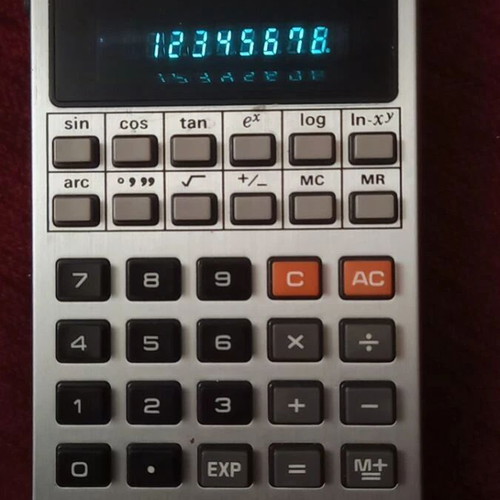 Casio Fx-20 Scientific Calculator used vintage 1970s model