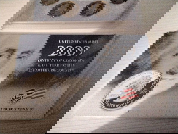 USA COIN  QUARTER DOLLAR PROOF SET