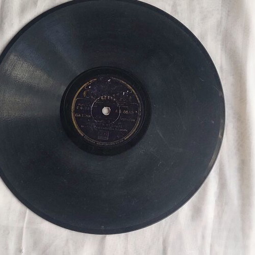 Columbia 78 RPM Record used, Laiko, 1956, K. Kaplanis & S. Tzounakos