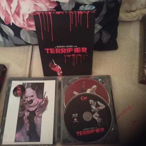 Terrifier Blu-ray Steelbook CineMuseum exclusive, like new