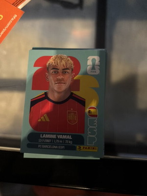 Panini World Cup sticker Lamine Yamal new