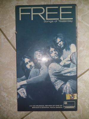 Free Songs of Yesterday box set 5 CD new