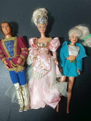 Vintage κούκλες μεταχειρισμένες, πακέτο όλες μαζί