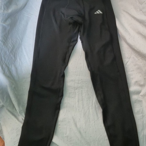 Adidas Techfit long black sports leggings, size small