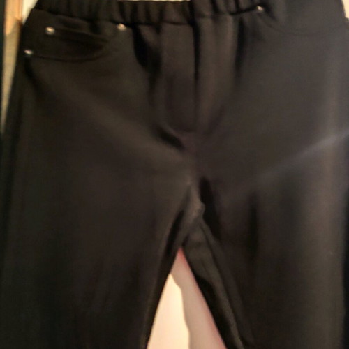 Black elastic pants medium used