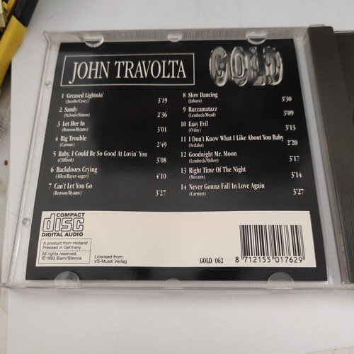 John Travolta Gold CD like new, rock