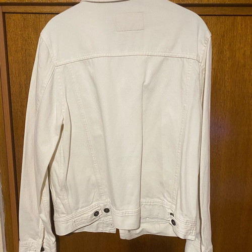 Cream denim jacket size S 36 8