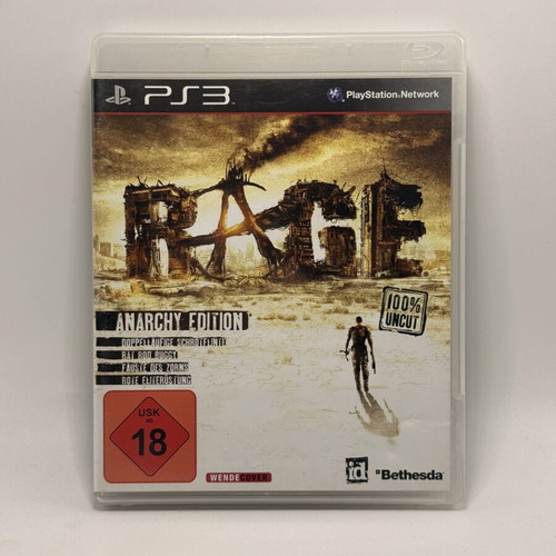 Rage PS3 game used, action adventure