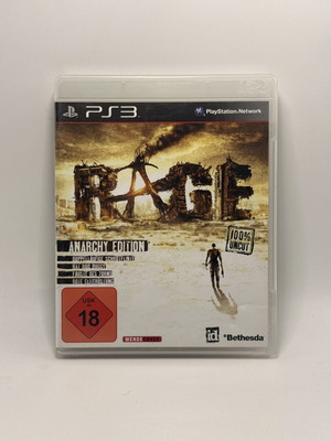 Rage παιχνίδι PS3 μεταχειρισμένο, δράσης περιπέτειας